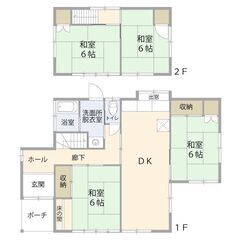 想定利回り12.24％超！　移住向け物件　三ヶ日　離れのような雰囲気のお家　クリーニング済 - 浜松市