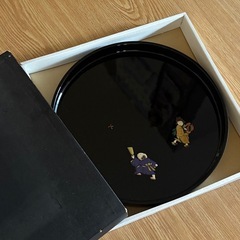 漆器のおぼんの画像