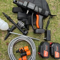 コードレス高圧洗浄機 マキタ互換バッテリー