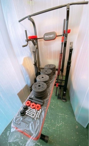 ホームジムセット ダンベル バーベル ベンチ 筋トレ トレーニング 宅トレ