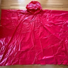 美品 長崎 ハウステンボスレインポンチョ 梅雨 レインコート 大人用 子ども用 カッパ 雨 野外フェス 雨具 男女兼用の画像