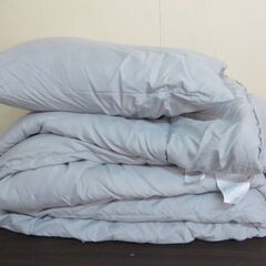 未使用/新品　枕+掛布団　シングルサイズ　
