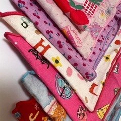 ペット用バンダナ 7色セットの画像