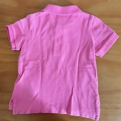 ラルフローレン ベビー　キッズ　ポロシャツ　ピンク　80 半袖の画像