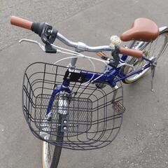 20インチ 🚲 中古 ジュニア自転車 8,980円 🔁6段切替 🔑鍵新品 💡ライト付 新規防犯登録料コミ 734の画像