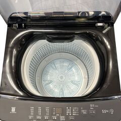 ハイアール 洗濯機 5.5kg JW-U55MK(K) 2024年製 未使用再生品の画像