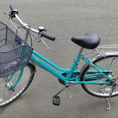 24インチ 🚲 中古 自転車 11,800円 🔁3段切替 🔑鍵新...