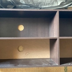 木製の収納棚