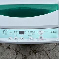 【❗️✨ファミリー向け✨❗️】YAMADA 🌟全自動洗濯機 7kg🌟風乾燥付き❗️の画像