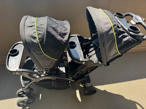 【2人乗りベビーカー】ベビートレンド　シットアンドスタンド　日本育児