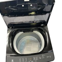 ハイアール 洗濯機 5.5kg JW-U55MK(K) 2024年製 未使用再生品の画像