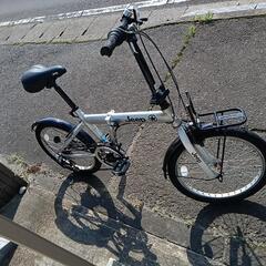 折りたたみ20インチ自転車ギヤ付き