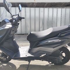 ドラレコ＆グリップヒーター付きSUZUKI2023年式バーグマン...