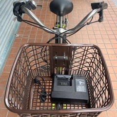 大阪市内配達無料・中古パナソニック電動アシスト自転車 バッテリー 16Ahの画像