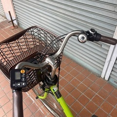 大阪市内配達無料・中古パナソニック電動アシスト自転車 バッテリー 16Ahの画像