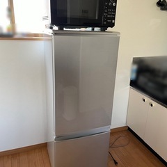 SHARP冷蔵庫167L＆日立 オーブンレンジ