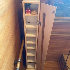 オシャレな収納家具
💗高さ138㎝(CD入ります)の画像