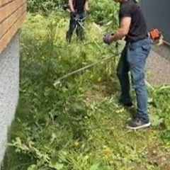 草刈機で助けます