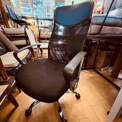JF0614　ハイバック　メッシュキャスターチェア　デスクチェア　オフィスチェア　アーム付き　ドウシシャの画像