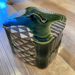 重箱　織部焼　瀬戸　お弁当　和食器