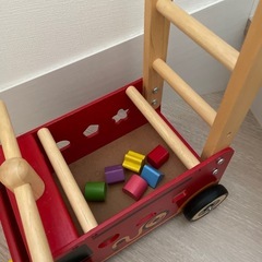 手押し車　子供おもちゃ　の画像