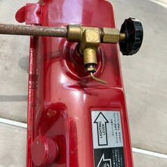 キャンプ用　コールマン2口バーナー　ホワイトガソリン使用の画像