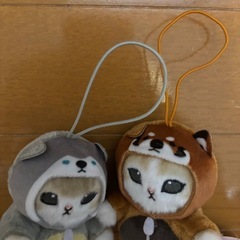 モフサンドキーホルダーぬいぐるみの画像