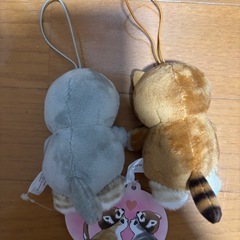 モフサンドキーホルダーぬいぐるみの画像