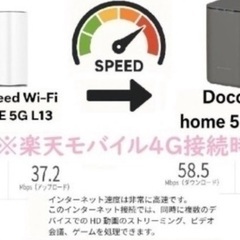 docomo home 5G HR01値引き交渉可 配送も可能で...
