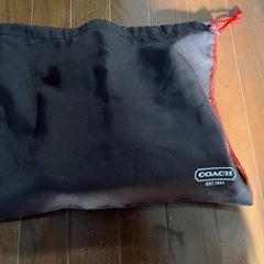 美品 保存袋付き コーチ の画像