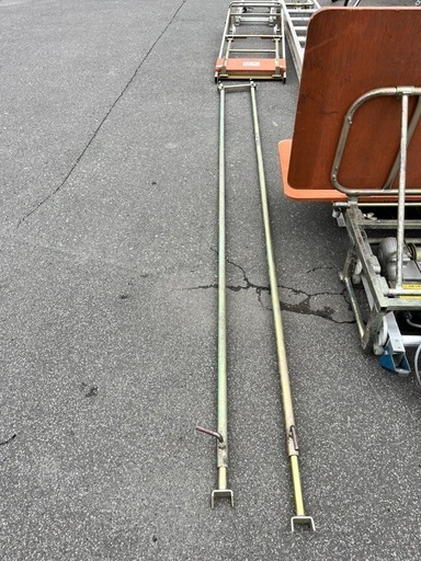 ☆現状品☆ウインチ付きハシゴ