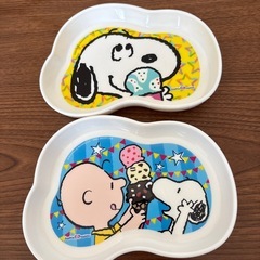 上田市からです。　スヌーピーのお皿