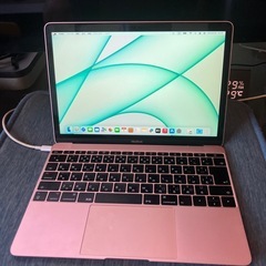 MacBook12inch 2017 レーズピンク'.     ...
