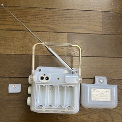 レア ツインバード 防滴ポータブルテレビ の画像