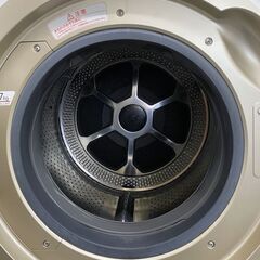 東芝 TOSHIBA ZABOON ドラム式洗濯乾燥機 TW-127X7L 洗濯機12kg/乾燥機7kg グランホワイト 左開き 2019年製 中古家電 店頭引取歓迎 R9640の画像
