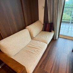 無垢材ソファー（オーキタ家具）