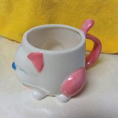 ネコのマグカップの画像