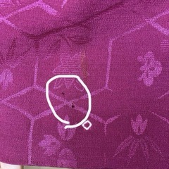 和服羽織コートボタン付きの画像