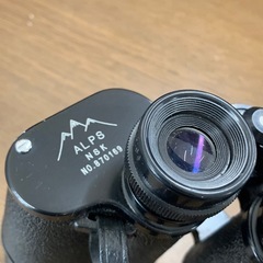 美原店 ALPS 双眼鏡 12×50　オペラグラス　アンティークの画像