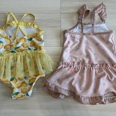 水着　80サイズ　90サイズ　女の子の画像
