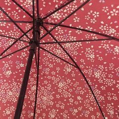長傘　和風傘　梅雨　かわいいの画像