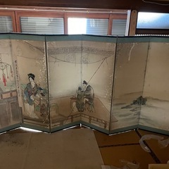 骨董　屏風