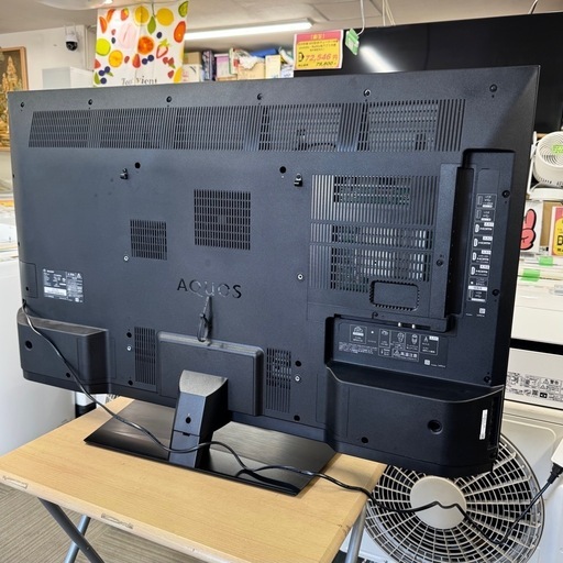 【新品同様‼️】シャープ 2023年製 50V型4Kチューナー内蔵液晶テレビ アクオス Wチューナー GoogleTV youtube