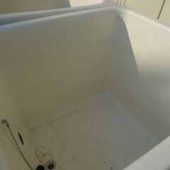 ※受付再開中　【無料】浴槽　ポリバス　ダメージ　溜め水用　メダカ　めだか　金魚　飼育用の画像