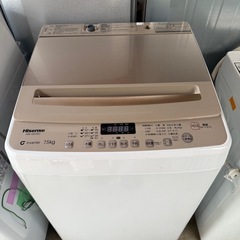 2023年製　Hisense HW-DG75C 7.5kg 洗濯機の画像