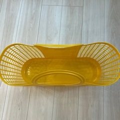 GEORGE'S イエロー ランドリーバスケットの画像