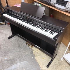 札幌引取り歓迎 美品 24年製 YAMAHA ヤマハ ARIUS 電子ピアノ YDP-165R ニューダークローズウッド調 椅子付きの画像