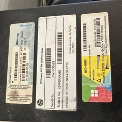 中古パソコン　inter core i5 630の画像