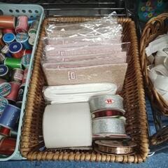 ミシン糸、手芸用品、ピクニックセット100円 - 高槻市