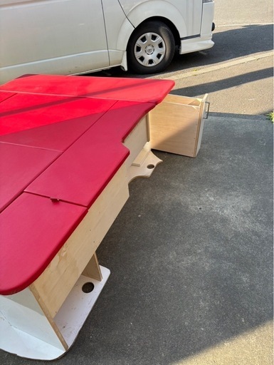 
値下げ！ハイエース　自作ベッドキット　